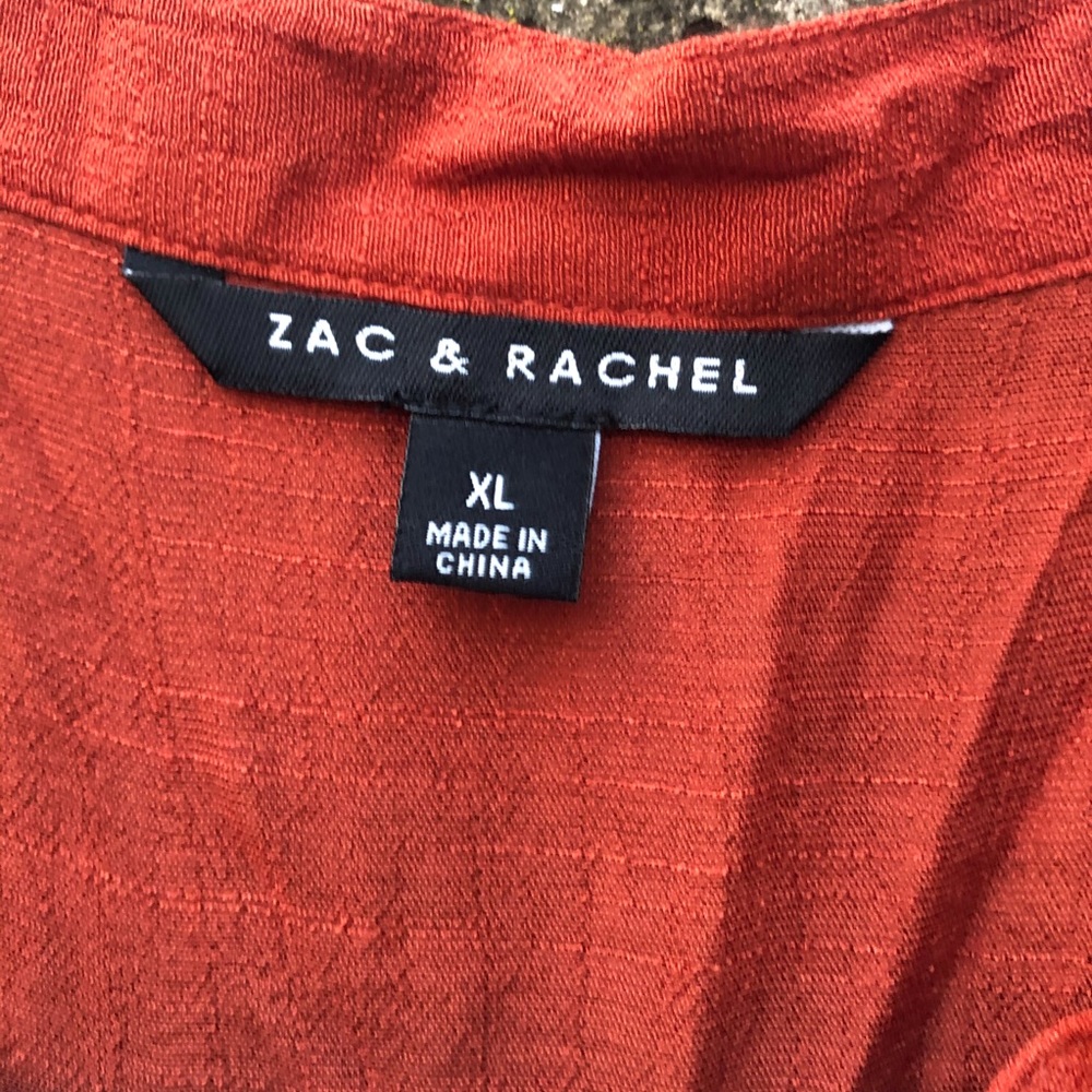 NWT Zac & Rachel Lightweight Camp Blouse - Picture 5 of 12
